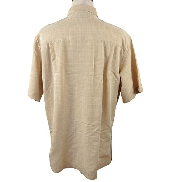 511 Tactical Series Covert Casual Shirt Concealed Pockets SS Pale Yellow LARGE - Picture 3 of 8